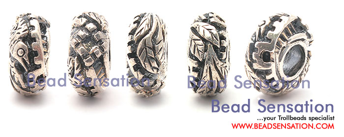 Trollbeads Limited Edition China Silver Great Wall