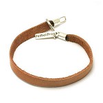 Redbalifrog Leather Strap Bracelet - Tan 16cm