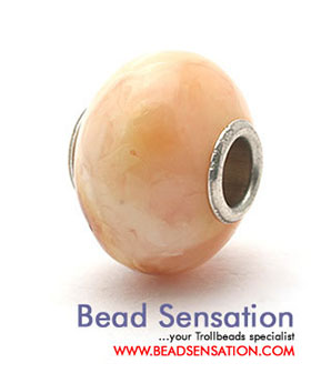 Trollbeads Limited Edition Pink Russian Amber
