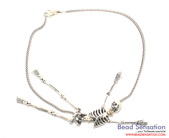 Trollbeads Limited Edition Skeleton Necklace